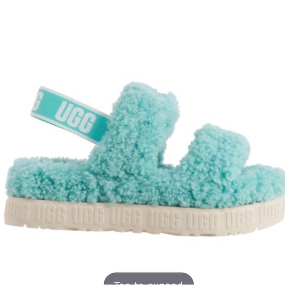 UGG Fluffita Tide Pool Aqua NIB - Picture 2 of 7
